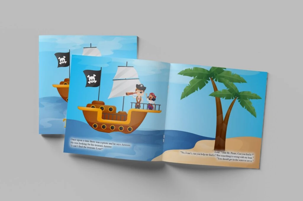 Lujain's Cartoon Story — Riad Zoabi design portfolio