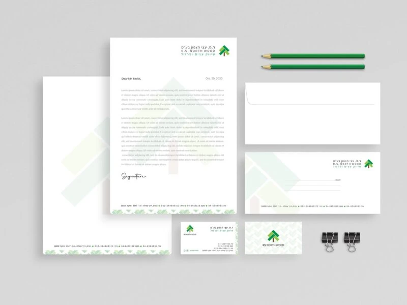 St. Francis Old Age Home Business Card — Riad Zoabi design portfolio